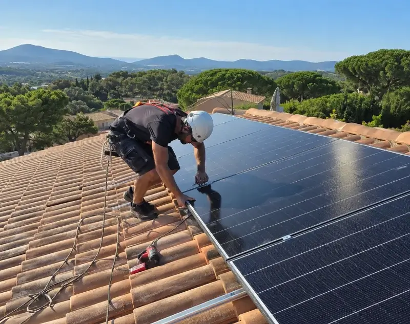 Installateur panneaux solaires Saint-Antoine-de-Breuilh — pose photovoltaïque sur toiture