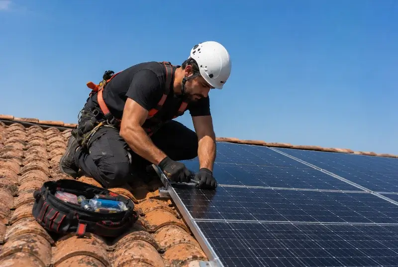Maintenance et monitoring de panneaux solaires à Saint-Antoine-de-Breuilh