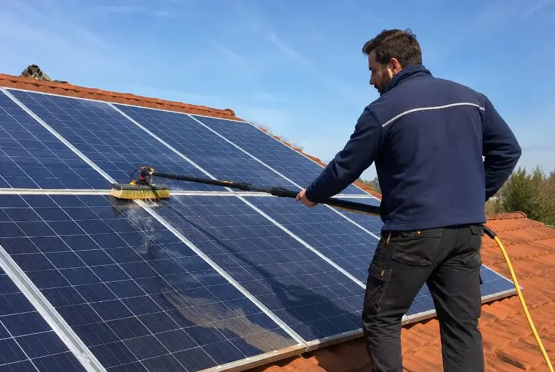 Nettoyage et entretien de panneaux solaires à Saint-Antoine-de-Breuilh