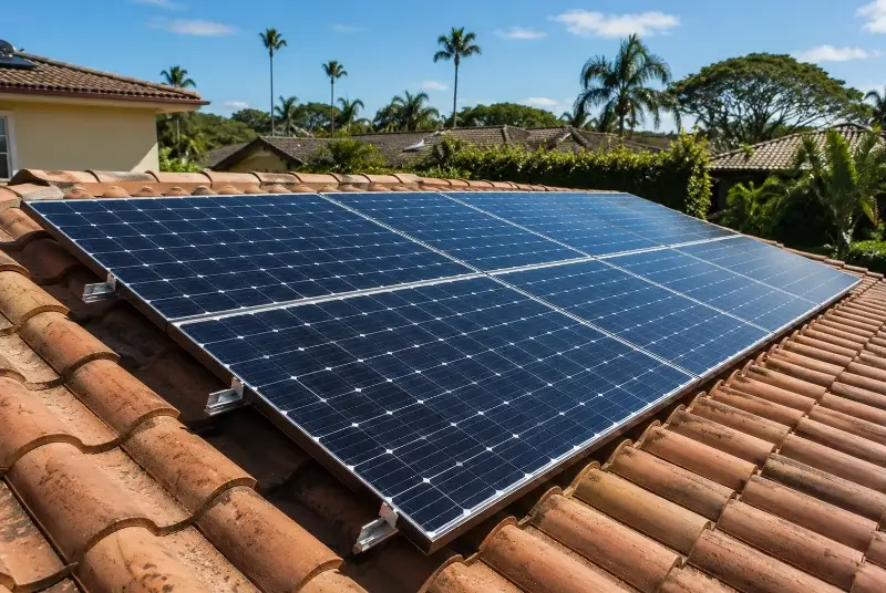 Installation de panneaux solaires à Saint-Antoine-de-Breuilh